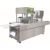 Machine automatique de remplissage et de scellage de gobelets de jus de raisin / Machine d'emballage de gobelets de communion / Machine de remplissage et de scellage de gobelets préremplis