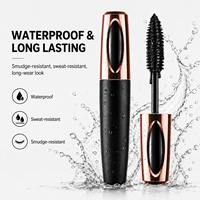 Mascara de luxe or rose allongeant, volumisant, recourbant, waterproof, pour cils, marque privée OEM ODM