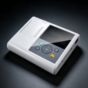 เครื่องตรวจคลื่นไฟฟ้าหัวใจสัตว์แบบพกพา รุ่น PE-VE3B ระดับทางการแพทย์ 3 ช่องสัญญาณ พร้อมหน้าจอ 5 นิ้ว และเครื่องพิมพ์ความร้อนในตัว สำหรับคลินิกสัตว์เลี้ยง - Product Image 3