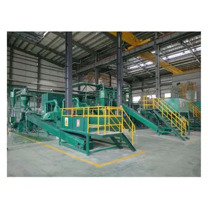 lithium ion battery recycle plant waste Battery positive electrode recycling production line crushing sorting