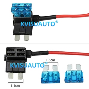 CQL 12V porte-fusible Add-a-circuit adaptateur TAP Micro Mini Standard Ford ATM <span class=keywords><strong>APM</strong></span> lame fusible automatique avec fusible de voiture à lame 10A - Product Image 3