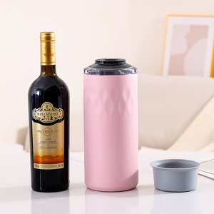 Cubo <span class=keywords><strong>enfriador</strong></span> de <span class=keywords><strong>vino</strong></span> sin hielo de 40oz de acero inoxidable personalizado, <span class=keywords><strong>Enfriador</strong></span> de botellas de <span class=keywords><strong>vino</strong></span> <span class=keywords><strong>blanco</strong></span> de doble pared, se adapta a la mayoría de los vinos - Product Image 5