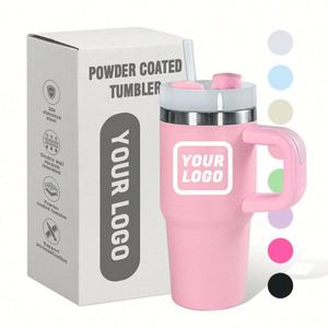 Vaso Térmico Infantil Personalizado de 14 oz, Taza de Viaje para Café, Acero Inoxidable de Grado Alimenticio, Vaso para Leche - Product Image 1
