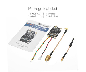 Eachin E TX805 5.8G 40CH 25/200/600/800mW VTX LED Display Support OSD/Pitmode/Smartaudio pour modèles RC ZLD - Product Image 1