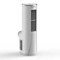 Climatiseur mobile vertical électrique domestique 110V-220V 18000 BTU à fréquence variable en plastique pour vente en gros