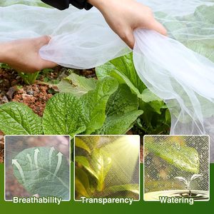 10 X 50FT Jardin Maille Filet <span class=keywords><strong>Arbre</strong></span> Fruitier Plante Filet pour Légumes <span class=keywords><strong>Myrtille</strong></span> Buissons Plante Rangée Couverture Écran Protection - Product Image 5