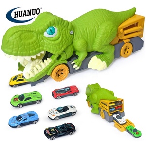 Giocattoli per Bambini: Dinosauri che Mangiano Auto, <span class=keywords><strong>Camion</strong></span> Trasporto, Giocattoli Regalo, Auto Dinosauro - Product Image 1
