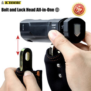 Etook vendita calda antifurto <span class=keywords><strong>moto</strong></span> sterzo combinazione di sicurezza numero 4 cifre blocco di sicurezza catena bici - Product Image 6