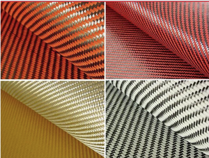 Rotolo di tessuto in fibra di carbonio colorato personalizzato SW all'ingrosso, 3K 2x2 Twill Weave 200gsm/600gsm, tessuto composito leggero - Product Image 3