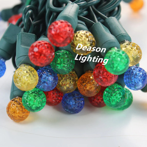 Ngoài trời kỳ nghỉ chiếu sáng trang trí nhiều màu mini chuỗi dẫn đèn giáng sinh G12 24 '4 ''khoảng cách 70 đèn thương mại - Product Image 3