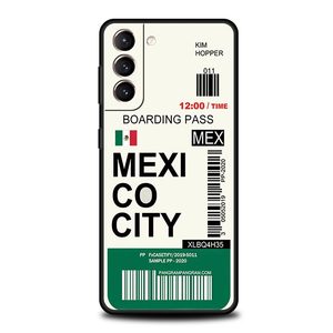 Biglietto di viaggio della città del mondo New York London Label custodia per telefono per <span class=keywords><strong>Samsung</strong></span> S24 S23 S22 S20 Ultra S21 FE 5G S10 S9 Plus S10E S8 <span class=keywords><strong>Cover</strong></span> - Product Image 5