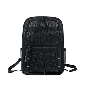 Mochila Escolar de Malla Transparente, Personalizada, de Gran Capacidad, Resistente, para Estudiantes Universitarios - Product Image 1