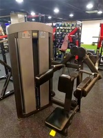 Machine de musculation pour levée latérale assise REYK, prix usine, en acier, pile de poids 75 kg, équipement de gym pour musculation