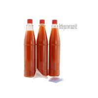 Bouteille en verre personnalisable avec bouchon à vis pour sauces (soja, tomate, ketchup, huile de piment) – Formats 100ml, 90ml, 5oz, 150ml – Vente chaude