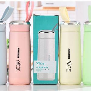 Botella de Té de Vidrio de Doble Pared de 400 ml, Vaso Infusor de Borosilicato con Filtro para Regalo Promocional Personalizado - Product Image 6