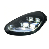 Feux avant de voiture SJC pour Porsche Boxster Cayman 987.2, ensemble de phares avant, 2009-2012, phares LED modifiés