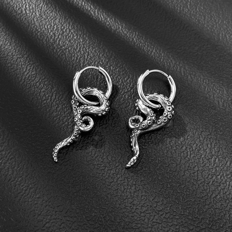 Fox Ear Piercing Jewelry Stainless Steel