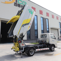 Camion compacteur électrique LH4500 pour la collecte des déchets sanitaires et le transport des déchets résidentiels et municipaux