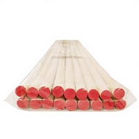 Vente en gros de tiges en bois, longueur 1219,2 mm, diamètres de 3,2 mm à 22,2 mm, directement de l'usine, idéales pour la fabrication de meubles, le bricolage et le jardinage