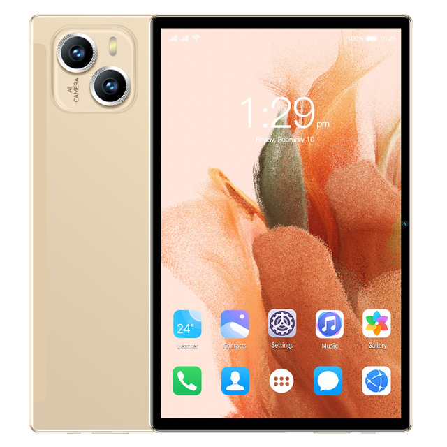 Factory Direct Android 13 Tablet 8000Mah 16GB+512GB Dual SIM Metal Case 10.1 Inch IPS Touch Screen Tablet for Gaming & Study