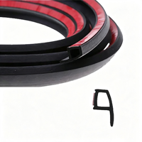 Joint d'étanchéité adhésif en mousse de caoutchouc EPDM en forme de Z pour porte de voiture