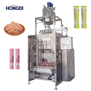 Máquina Automática de Llenado de Pasta de Acero Inoxidable de Alta Eficiencia con Funciones de Envoltura y Encolado para Aplicaciones Alimentarias y Químicas - Product Image 1