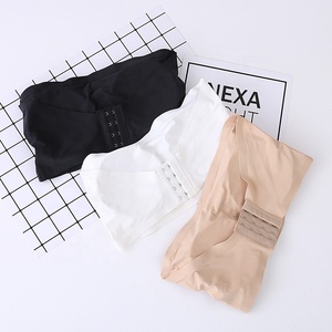 Phụ nữ thiết kế mới không dây ren có thể tháo rời trở lại đóng cửa đẩy lên strapless độn Bras - Product Image 1