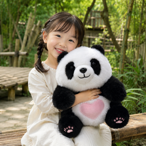 Factory Wholesale CE RoHS interactive <b>panda</b> plush <b>toy</b> talking plush <b>toys</b> touch sensor stuffed <b>toy</b> for preschool early education - Product Image 1