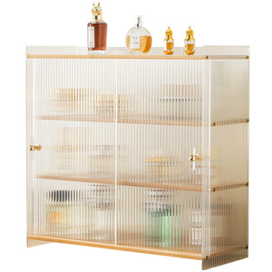 Acrylic Cosmetic Organizer <b>With</b> <b>Drawers</b> Desktop Storage Cabinet For Makeup And Perfume Display - Product Image 5