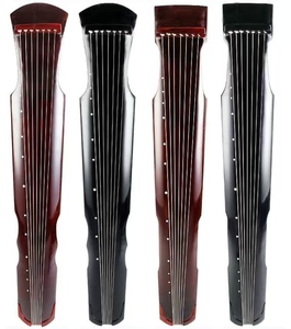 Guqin Hecho a Mano Estilo <span class=keywords><strong>Hundun</strong></span>, Zhongni, Fuxi, Madera de Paulownia Antigua, Instrumento de 7 Cuerdas para Principiantes - Product Image 6