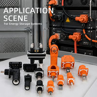 Adaptateur audio-vidéo haute tension CHENF 1000V, connecteur étanche IP67, contacts en laiton, boîtier en nylon, terminal mâle/femelle