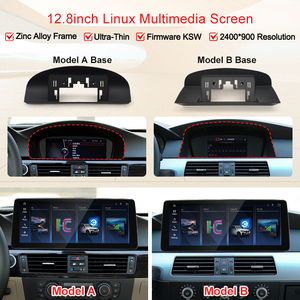 STWEI Écran HD 12,8'' 2400*900 Lecteur multimédia Carplay Autoradio pour BMW Série 3 5 E60 E61 E62 E63 E90 E91 E92 E93 CCC CIC - Product Image 4