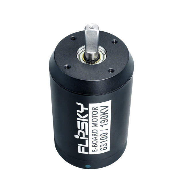 Flipsky D-Shaft DC Motor 63100 5500W 140KV 170KV 190KV Brushless BLDC Belt Motor for Surfboard Skateboard Scooter Ebike Efoil