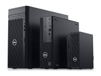 محطة عمل ديل بريسيجن 3660 تاور مع معالج I5 12500 وذاكرة 8 جيجابايت DDR5 وقرص صلب SSD سعة 256 جيجابايت، محطة عمل للتصميم الهندسي والفيديو