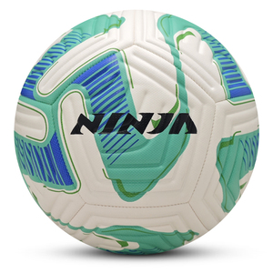 Ballon de football en PVC cousu à la machine, taille <span class=keywords><strong>5</strong></span>, vente en gros du fabricant, pour l'entraînement - Product Image 1