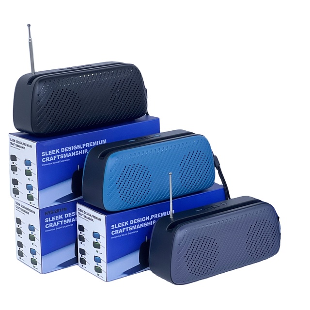Sleek SP - 250514 - 7 Portable Bluetooth Speaker with FM Function - Multiple Colors, Premium Craftsmanship