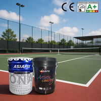 Peinture pour sols extérieurs OEM ODM, revêtement acrylique pour sols scolaires