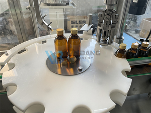 Machine de remplissage automatique compacte pour bouteilles de sirop, de boissons énergisantes, de <span class=keywords><strong>jus</strong></span> de fruits, de remplissage et de bouchage - Product Image 3