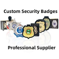 Porte-monnaie personnalisé en métal, badges de sécurité, dômes, brassard avec porte-monnaie en cuir, accessoires, clip à épingles