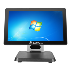 Có thể điều chỉnh góc 15.6 + 11.6 inch <span class=keywords><strong>Windows</strong></span> Màn hình Kép màn hình cảm ứng không thấm nước <span class=keywords><strong>POS</strong></span> thanh toán - Product Image 1