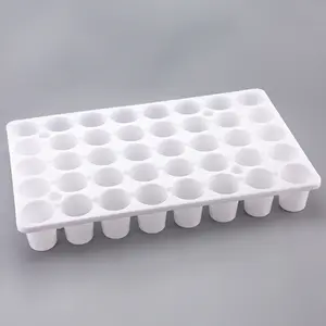 40cells Plastic Tray for Succulent Vegetable Seedling Cultivation Tray Pot Succulent Vegetables Nursery Pots Growing Seedlings