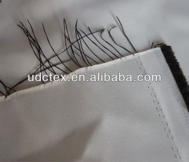 Polyester blackout fabric for curtain