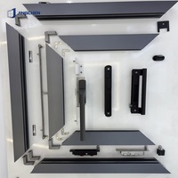 Ventana Corredera Horizontal de Aluminio de Alta Resistencia con Aislamiento Acústico y Malla de Acero Inoxidable para Villa
