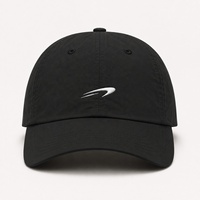 Gorras Deportivas de 6 Paneles, Sin Estructura, de Tela Técnica, con Bordado Personalizado, Correa Ajustable, Suministro Directo de Fábrica