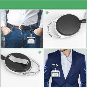 Porte-badge rétractable en plastique de haute qualité, très vendu, design flexible, type yo-yo - Product Image 5