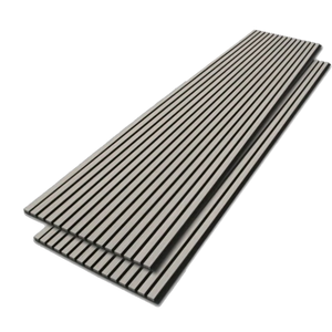 Panneaux acoustiques en bois pour studio, panneaux insonorisants pour murs et plafonds, pour entrepôt, hôtel, appartement - MDF écologique NRC 0.85 - Product Image 1