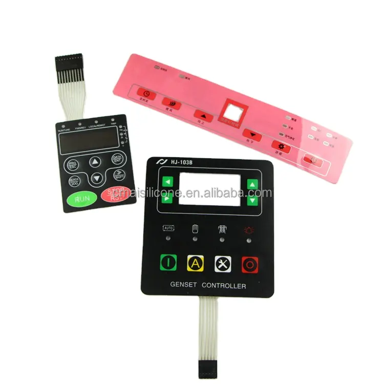 Waterproof and elasticity membrane switch membrane keypads good price good quality