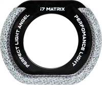 Cache-phare de projecteur LED I7-U 3 pouces 5D Crystal RGB Angel Eye avec décoration de feux de jour et clignotants pour éclairage automobile