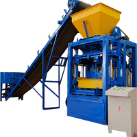Machine à fabriquer des briques en béton automatique SUOTENG de qualité supérieure, certifiée CE, avec moteur à engrenages PLC, pompe, fonctionnement facile 1