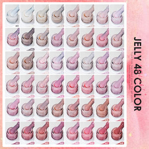 Ensemble de vernis à <span class=keywords><strong>ongles</strong></span> en gel <span class=keywords><strong>rose</strong></span> transparent Vendeeni Factory Summer 48 couleurs, boîte de vernis à <span class=keywords><strong>ongles</strong></span> en gel <span class=keywords><strong>rose</strong></span> transparent, kit de collection de vernis à <span class=keywords><strong>ongles</strong></span> en gel transparent <span class=keywords><strong>rose</strong></span>, sans TPO ni HEMA, OEM - Product Image 2